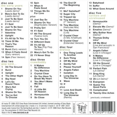 DARLING BUDS KILLING FOR LOVE NEU CD