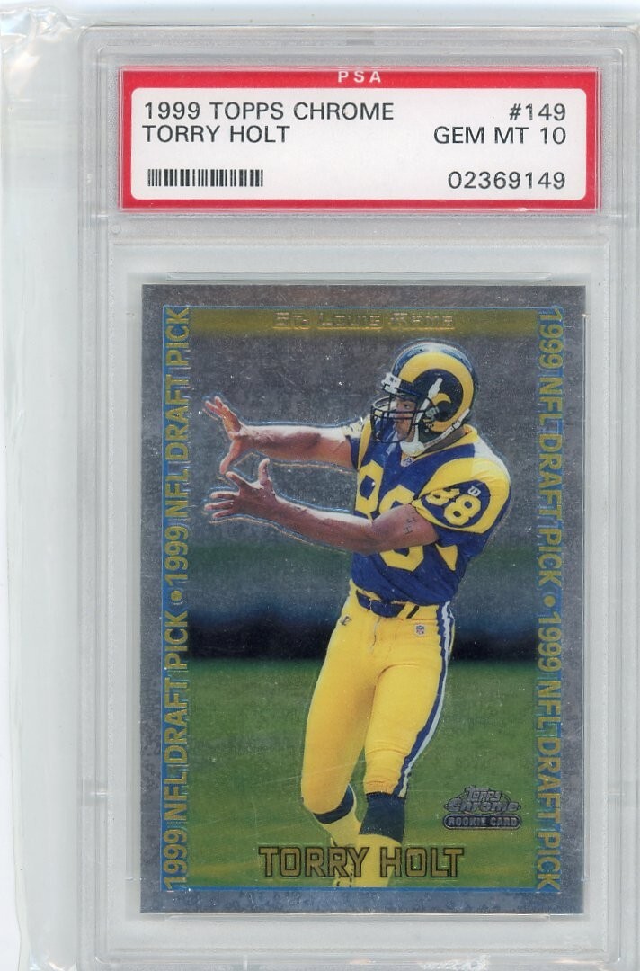 Torry Holt Topps Chrome #149 Base