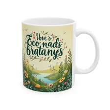 Eco-Friendly Coffee Mug – Sustainable Messages & Nature-Inspired Designs