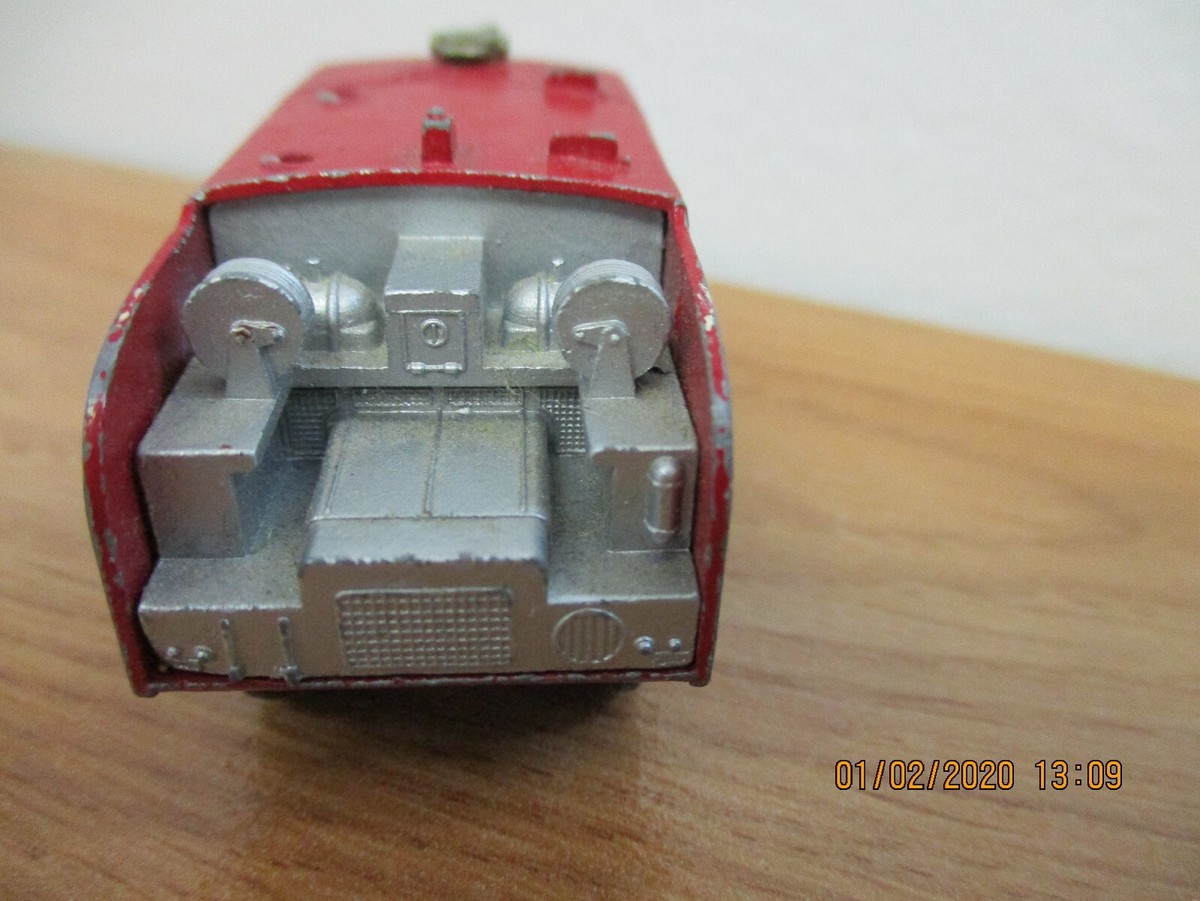 VINTAGE MATCHBOX LESNEY DIECAST 1964 Airport Foamite Crash Tender