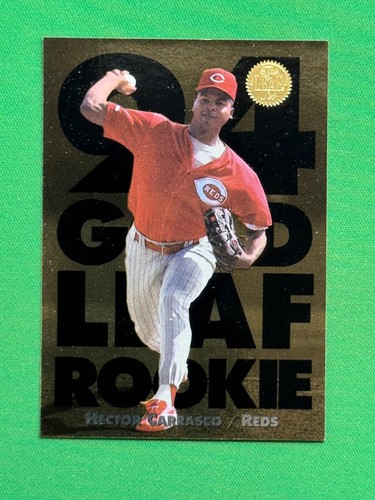 1994 Leaf Baseball Hector Carrasco #20 of 20 Gold Leaf Rookies