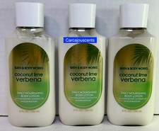Bath  Body Works Coconut Lime Verbena Body Lotion set of 3