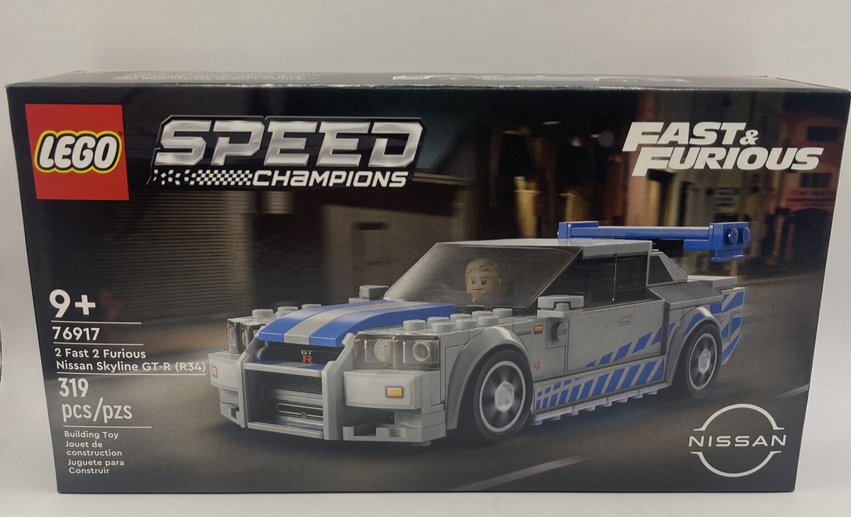 新品未開封 Welcome to ST☆RISH ROOM!! LEGO 76917 Speed Champions Nissan Skyline GT-R (R34) Fast