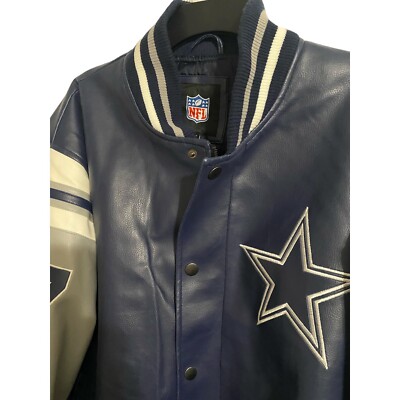 Dallas Cowboys 5-Time Superbowl Champions Faux Leather NFL