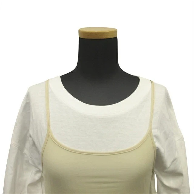 T shirt tunica MM6 Maison Margiela 23SS con logo calendario camicia aderente S