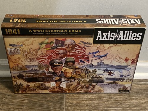 Axis & Allies 1941 WWII Strategy Board Game Avalon Hill Complete | eBay