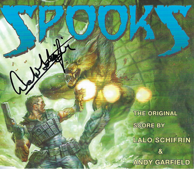 Spooks (2008) Score CD / signed by Legendary Composer Lalo Schifrin / MEGARAR