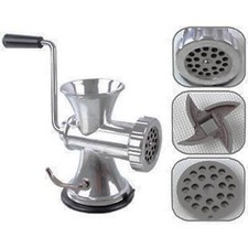 Aluminum Alloy Manual Meat Grinder Kitchen Tool Household Sausage Stuffer Food