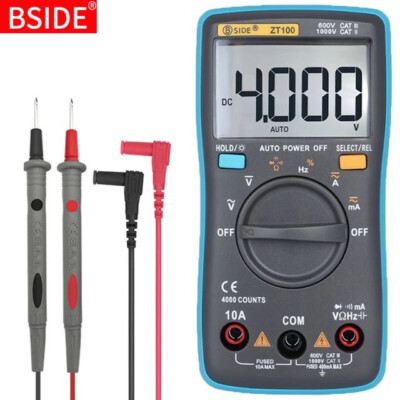  BSIDE ZT100 Digitalmultimeter Amperemeter Voltmeter Multimeter V4Y15634 