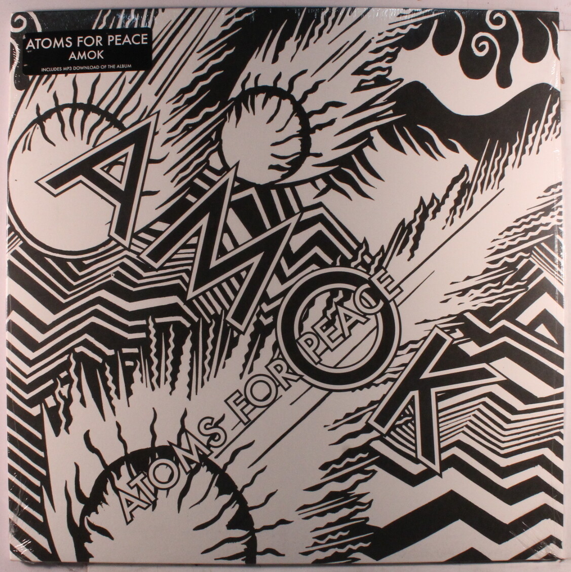 Stanley Donwood Atoms AMOK Silkscreen Edition 100 RADIOHEAD Tom