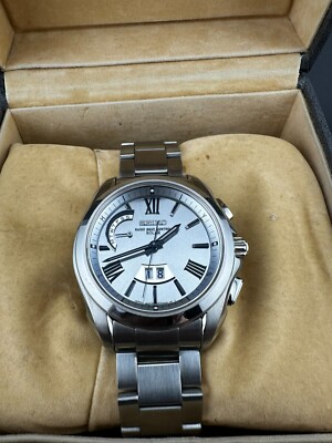 SEIKOブライツSAGA083 Seiko Brightz Men's Solar Quartz Watch Date Date 42mm