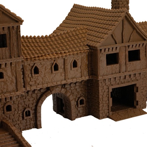Casa señorial Gigantic Merchants Dark realms 28/32 mm. wargaming terreno sobremesa - Imagen 6 de 12