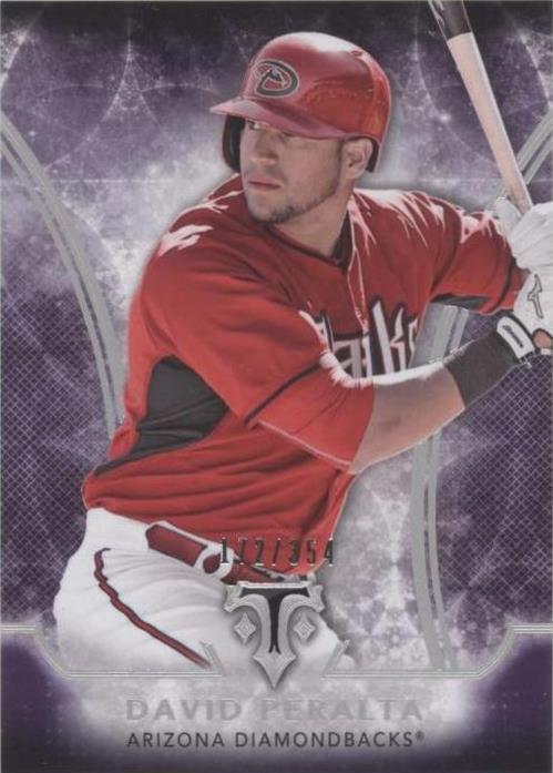2015 Topps Triple Threads - David Peralta #57 Amethyst /354 (RC) for ...