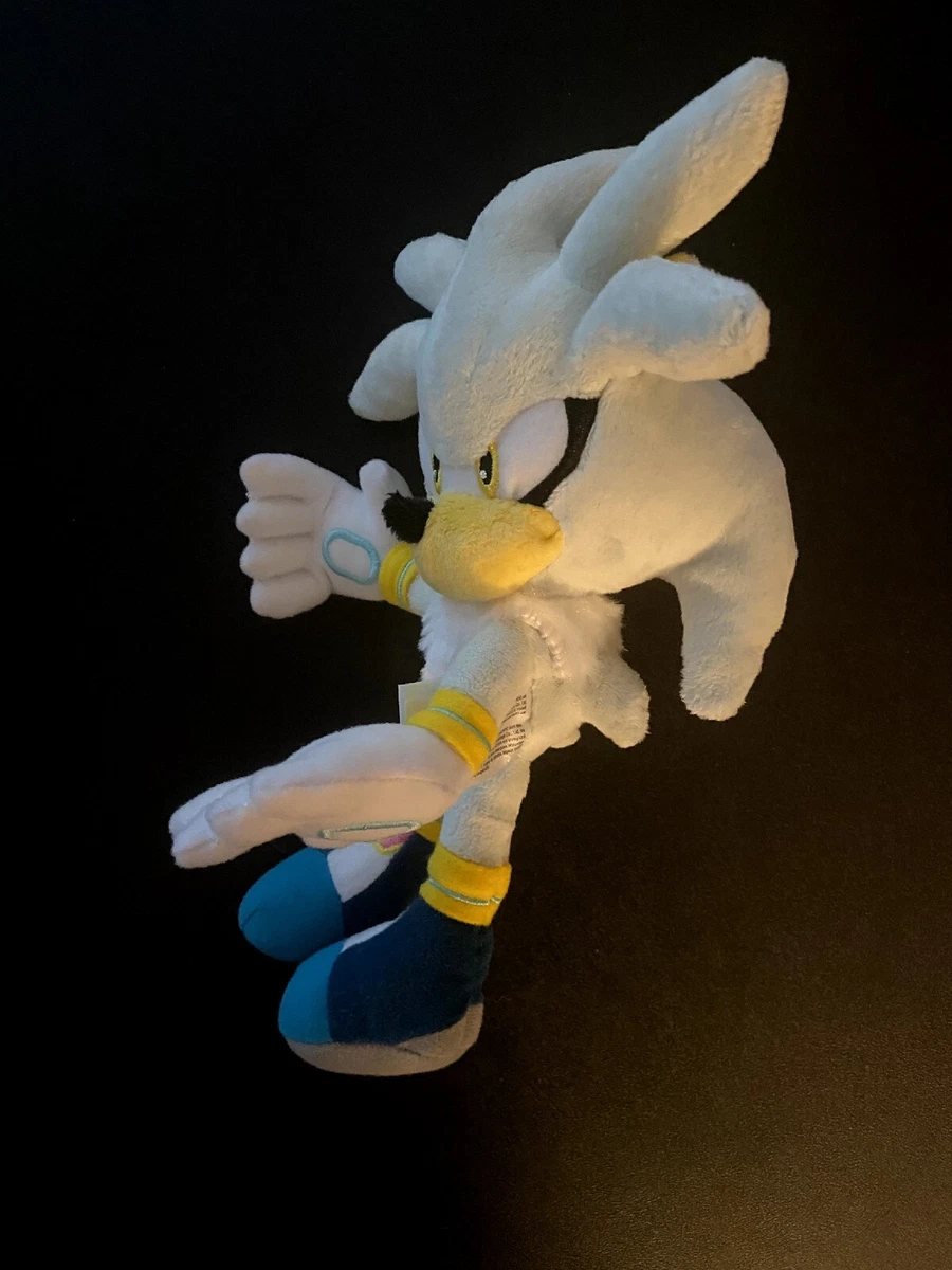 Animal en peluche GENERIQUE Peluche Sonic the Hedgehog Silver the