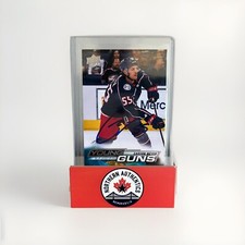 Carson Meyer SIGNED Blue Jackets 2022-23 Upper Deck Young Guns #231 RC