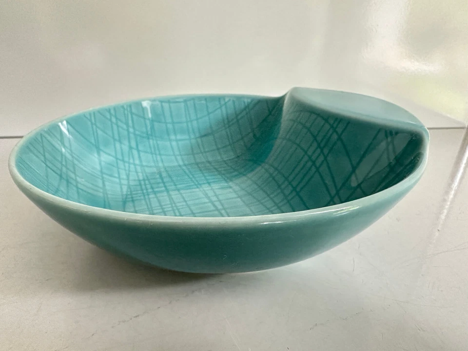 Rosenthal MESH Aqua Blau SCHALE tief 14 cm ungenutzt Dipschale