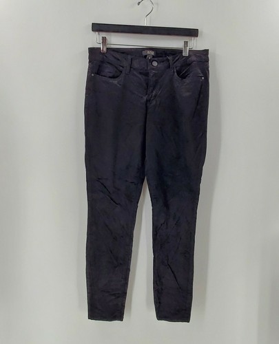 ANA Womens Pants Black Mid Rise 