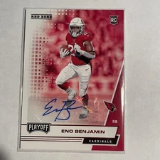 2020 Panini Playoff Rookies Auto Eno Benjamin #258 Rookie Auto RC