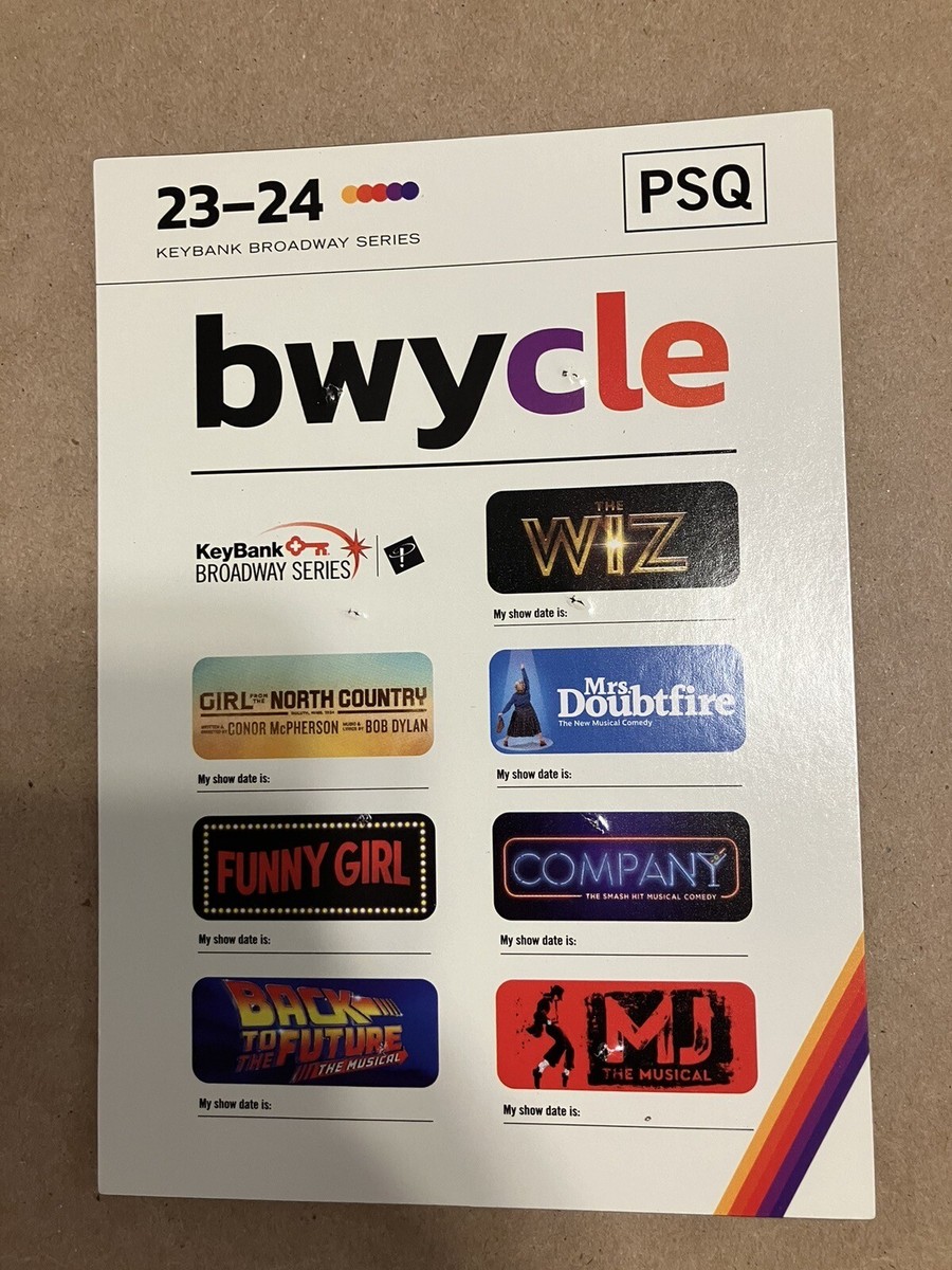 Cleveland Playhouse Square Broadway Series 2023-2024 Limited