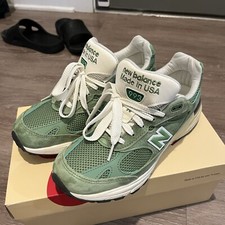NB Size 6.5 - New Balance Teddy Santis x 993 Made in USA Chive with Box, worn 1x