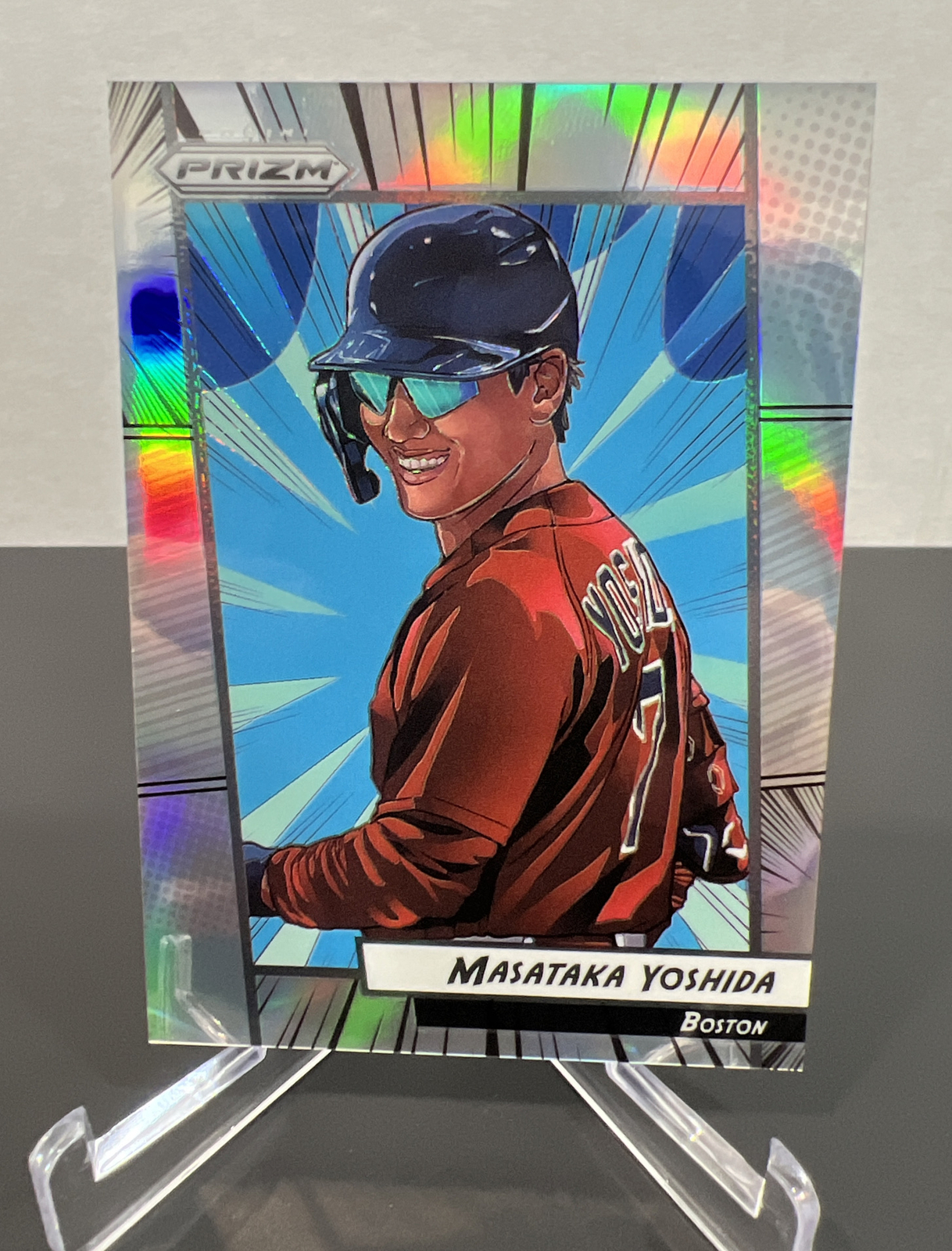 2023 Panini Prizm Masataka Yoshida MANGA RC Red Sox SSP Case Hit RARE!