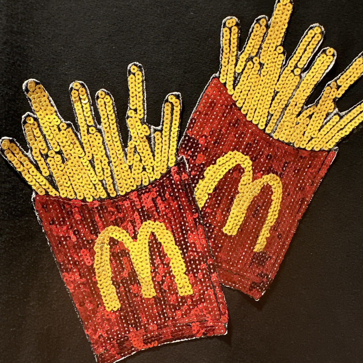 Zara McDonald's Graphic Oversized Sweater Small Pullover