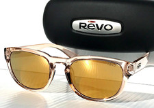 NEW Revo ZINGER Crystal Sand POLARIZED Champagne Lens Sunglass 1054 12 CH