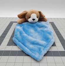 Carters Brown Puppy Dog Blue Lovey Plush Security Blanket 13 inch 2020