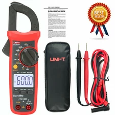 UNI-T UT202A+ Data Hold 600A  AC Voltage AC Current Resistance Clamp Meter ✦Kd