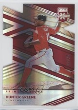 2020 Panini Elite Extra Edition Prime Numbers A Die-Cut 2/15 Hunter Greene 0sf1