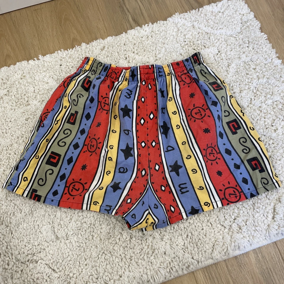 VTG 80s/90s Hang Ten Shorts Retro Spike Jones Above The Knee Surf Beach Vacation - Image 4 of 4