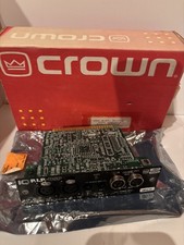 Crown IQ-P.I.P.-DSP Programmable Input Processor Module For Amps Boxed -