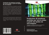 Prakash Binnal (U. A.) | Production De Biodiesel AssistéE Par Micro-Ondes à...