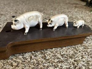 Lot Of 3 Pigs