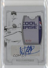 2015 Panini National Treasures Printing Plate Black 1/1 Williams Perez Auto b8h