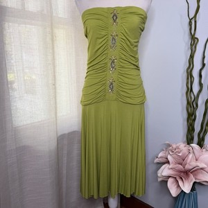 green y2k dress FIORE Y2K MINI DRESS-GREEN – Lucca Couture main image 1