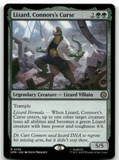 Lizard, Connors's Curse R Marvel's Spider-Man 106 MTG NM X1