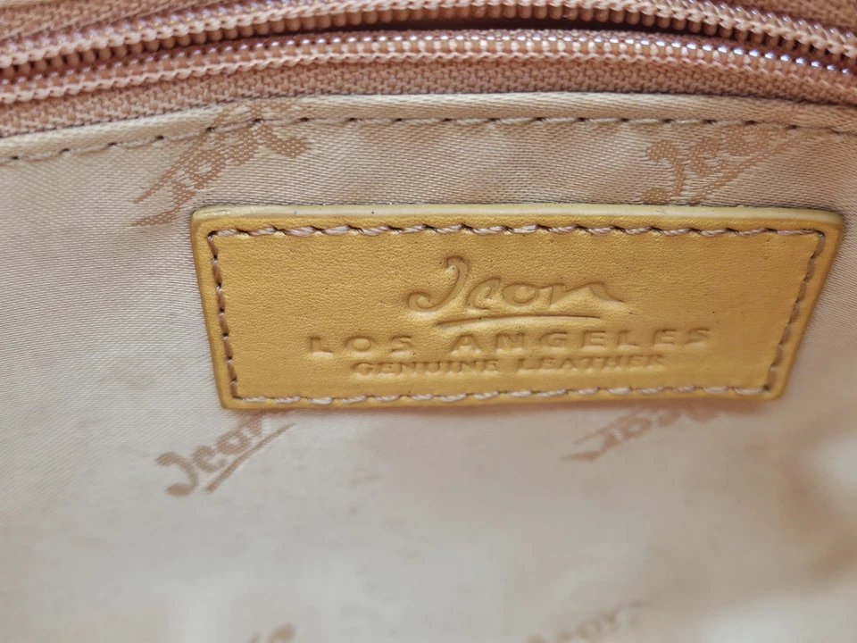 Nuevo con etiquetas Bolso de Hombro Icono Los Angeles Vintage Cuero Botticelli Usable Arte Foto 3 de 4