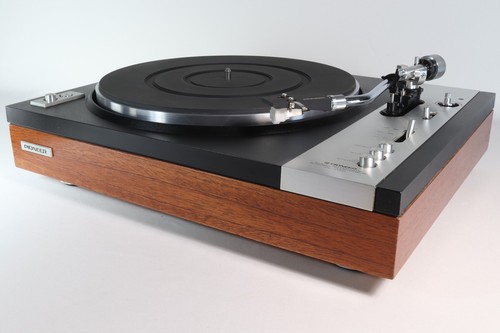 Pioneer PL-117D Turntable  Fully Auto-Real Wood Veneer Plinth Sides-New Belt