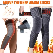 Winter Thickened Leg Warmer Artificial Imitation Wool Warm Knee Pads Cycling Run