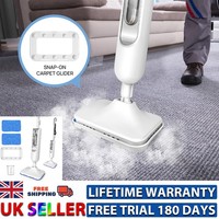 2500W Steam Mop Floor Cleaner Upright Handheld Steamer Carpet Window Wash 2026