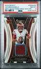 2024 Select Jayden Daniels #'d 7/75 Draft Selections Rookie White Prizm PSA 8