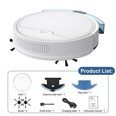 3 in 1 Robot Vacuum Cleaner Sweep Wet Mopping Carpet Floors Smart APP Control