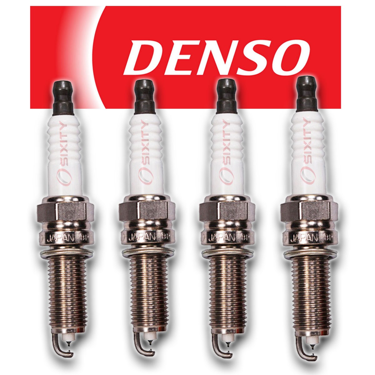 4 X DENSO IRIDIUM LONG-LIFE POWER Performance Spark Plugs - FXU16HR11 # 3478
