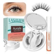 Upgrade Magnetic Lashes Set with Applicator, Easy Wear - N24