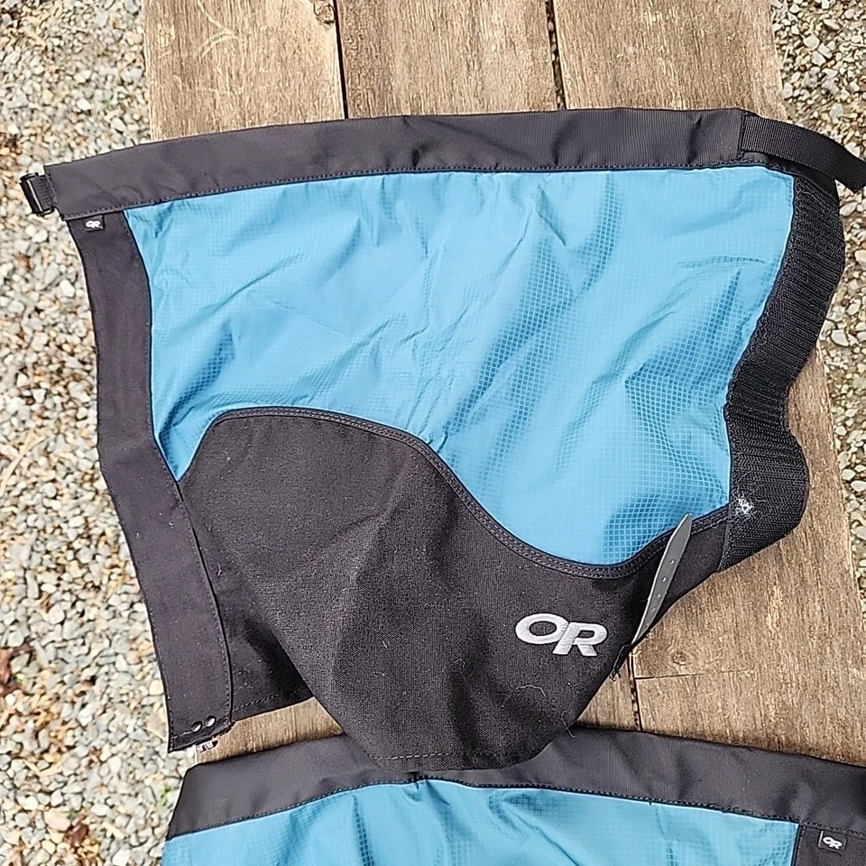 Polainas para senderismo Outdoor Research OR para mujer talla M verde azulado Foto 3 de 4