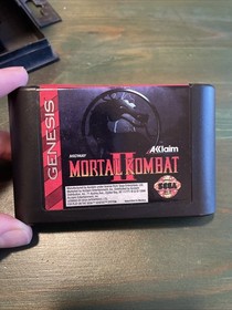 Mortal Kombat II Sega Genesis In Box 1 Or 2 Players 1994 No Manual