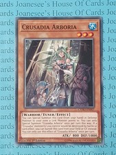 CYHO-DE007 Crusadia Arboria Yu-Gi-Oh Karte 1. Auflage Neu