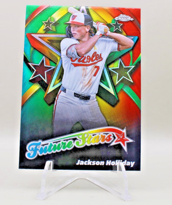 2025 Topps Chrome - Future Stars Jackson Holliday #FS-1