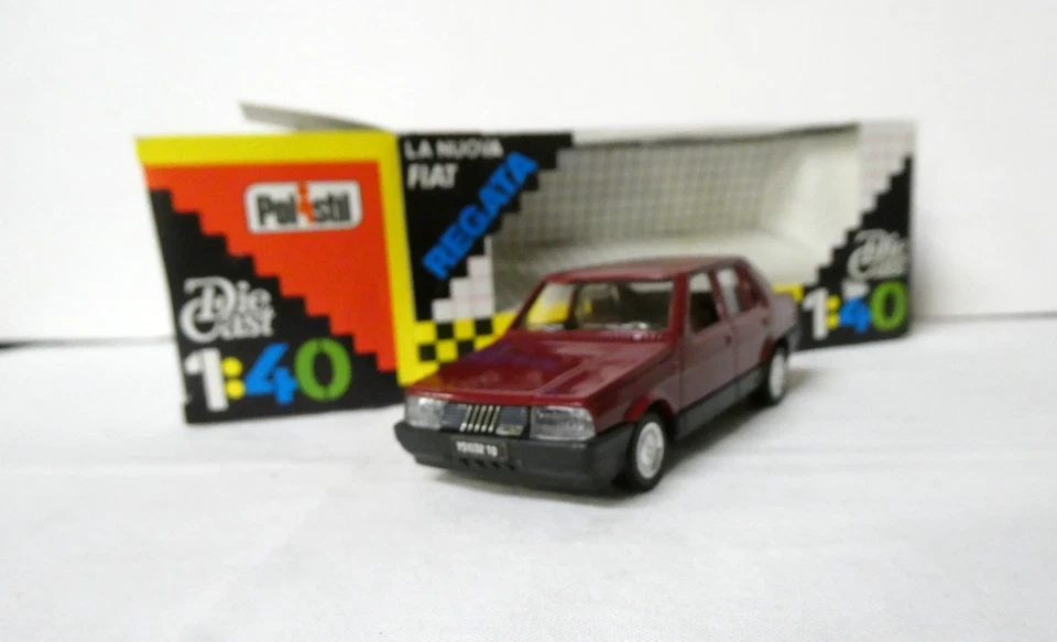 POLISTIL AUTO FIAT REGATA ROSSA SERIE E 2019 SCALA 1:40 CON SCATOLA - Immagine 4 di 4